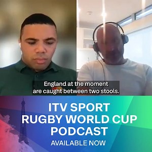 A huge game in #RWC2023 on Saturday evening 🏴󠁧󠁢󠁥󠁮󠁧󠁿🇿🇦 We needed to recruit two World Cup winners for this pod so make sure you go listen now 👇 𝐋𝐢𝐬𝐭𝐞𝐧 𝐭𝐨 𝐭𝐡𝐞 𝐈𝐓𝐕 𝐒𝐩𝐨𝐫𝐭 𝐑𝐮𝐠𝐛𝐲 𝐖𝐨𝐫𝐥𝐝 𝐂𝐮𝐩 𝐩𝐨𝐝𝐜𝐚𝐬𝐭 ⬇️ Apple ➡️ http://link.itv.com/RWCPod Spotify ➡️ http://link.itv.com/RWCPod1 | ITV Rugby