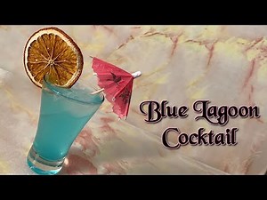 Blue Lagoon Cocktail Recipe | Margarita Recipe | Easy Cocktails with Vodka