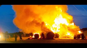 Fires on a farm can get out of hand in an instant. Cleveland County farmer Will Thompson talks about the tractor fire that ended up destroying a barn full of hay. #NCFarmBureau N.C. Department of Agriculture and Consumer Services Cleveland County Farm Bureau N.C. Farm Bureau Young Farmers & Ranchers | N.C. Farm Bureau | Facebook
