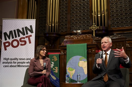 MinnPost Festival video: Lulu Garcia-Navarro and Gov. Tim Walz