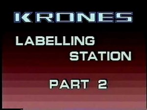 Krones labelling station 3