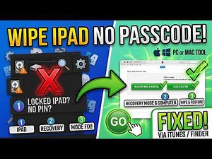 Factory Reset iPad WITHOUT Passcode! (2 Fast & Safe Ways)