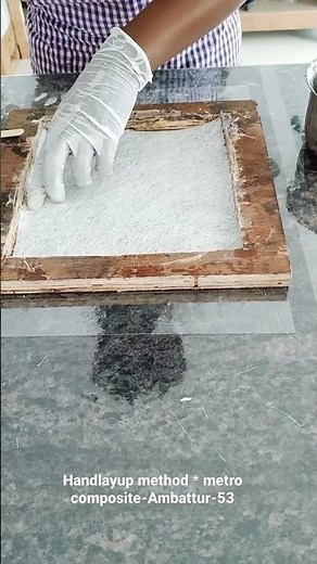 Composite making by Hand layup method .*Metro Composites, Ch-53* Ph:044-26864239