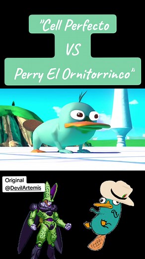 Ahora si tocó doblar un capitulo bastante fumado jaja. René le llevo a un personaje bastante curioso para que pelearan, Perry el Ornitorrinco. ¿Como saldrá Cell de esta? Disfrútenlo. #devilartemis #dragonball #dragonballz #dragonballsuper #parodia #phineasyferb #perryelornitorrinco #laranarene #kamehameha #agentep #Ornitorrinco #músicaparapelear
