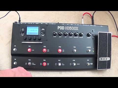 Line 6 Pod Hd500x Quick Start Guide