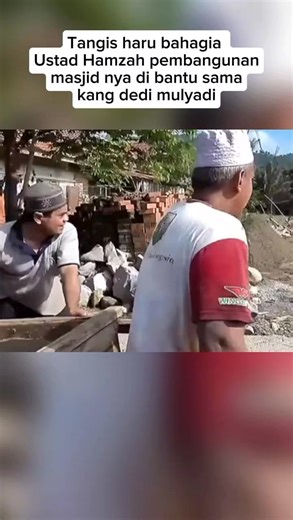 Kisah Ustad Hamzah yang Tun@Netr@ bercita cita bangun masjid mengambil pasir sendiri Part 2 | Bang Dani