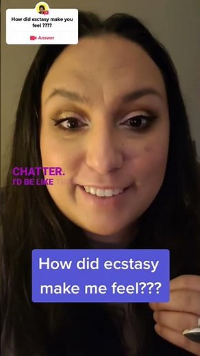 How does ecstasy feel?