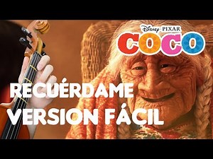 How to play REMEMBER ME on Violin. VERY EASY version + Sheet music