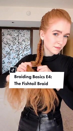 Reply to @oryx07 simple but time-consuming 😮‍💨 #fishtail #fishtailbraid #fishtailbraidtutorial #braidtutorial #hairtutorial #braidingbasics