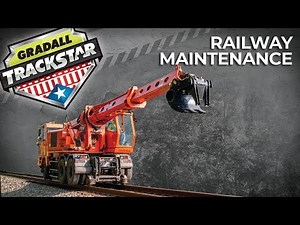 Gradall Trackstar Railroad Maintenance