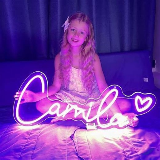Custom LED Neon Name Sign | Kids Room Wall Decor, Nursery Light, Bedroom Decor, Custom Gift for Kids, LED Name Light, Neon Light Sign - Etsy