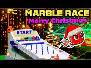 Marble Race: Special Christmas Championship - Track with 16 country balls - Merry Christmas