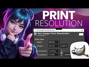 How To Change Print Resolution In GIMP (Step By Step, 2026)