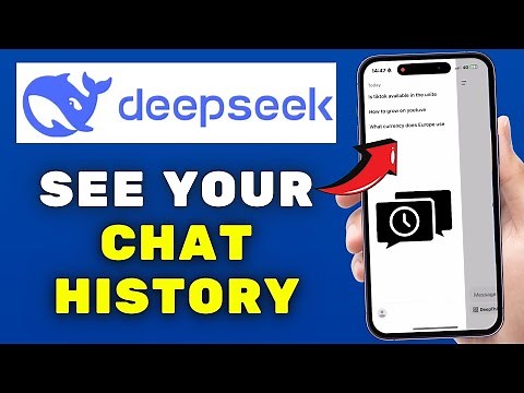 How to See Chat History on DeepSeek AI I DeepSeek Tutorial