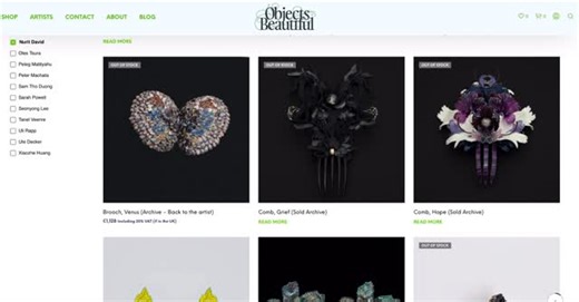 Objects Beautiful on Instagram: "Today we are happy to announce the launch of our eShop! It coincides with Objects Beautiful celebrating two years since its first pop-up in Soho Square. Have a look by following the link in bio."