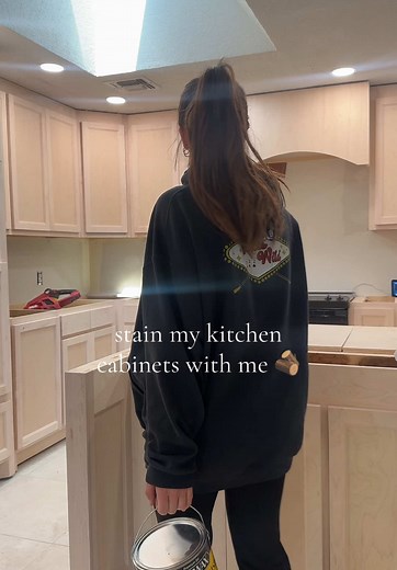 Staining Kitchen Cabinets: A DIY Renovation Journey