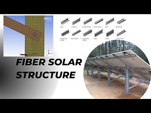 FRP Solar Structure | Fiber Solar Structure | Plastic Solar Structure