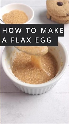 HOW TO MAKE FLAX EGG REPLACER | Easy Egg Substitute