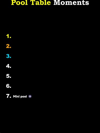 Ranking The Best Pool Table Moments #fyp | Pool Table
