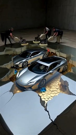 This Epoxy Floor Looks More Expensive Than a LAMBORGHINI! You Won't Believe the Transformation! 😱