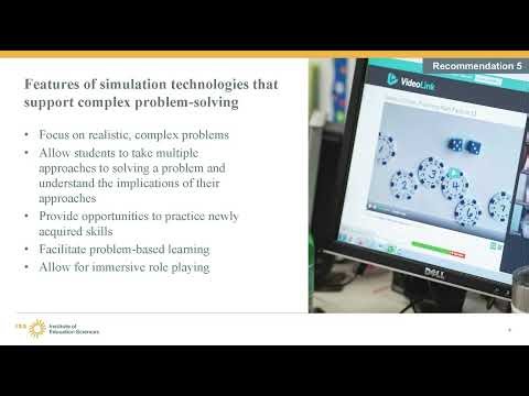 Using Simulation Technologies to Engage Students in Complex Problem-Solving (REL Northwest)