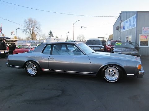 1977 CHEVY CAPRICE GLASS HOUSE COUPE