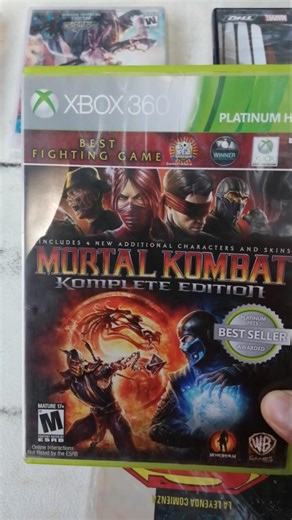 mortal kombat edición completa xbox 360 completo en buen estado #xbox360 #nostalgiaretro