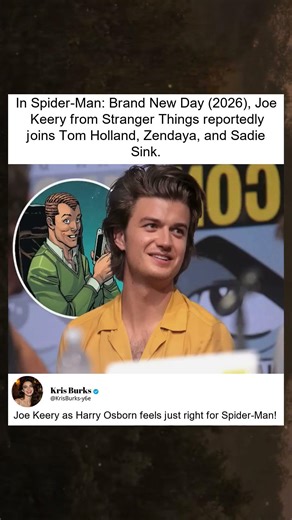 Joe Keery Joins Spider-Man: Brand New Day Cast