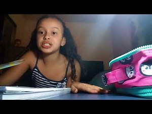 Minha rotina da noite ( volta ás aulas )