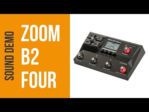 Zoom B2 Four - Sound Demo (no talking)