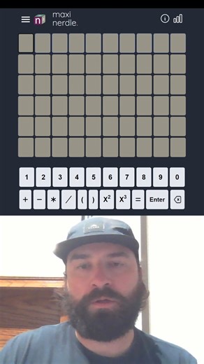 Brenden Cyr on Instagram: "Big math #nerdle #wordle"