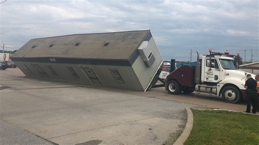 Route 30 east reopens after truck's load had overturned