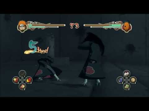 Pain vs Tobi - Naruto Shippuden Ultimate Ninja Storm 2