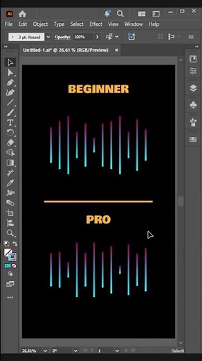 Transform Objects Randomly in Illustrator #adobeillustrator