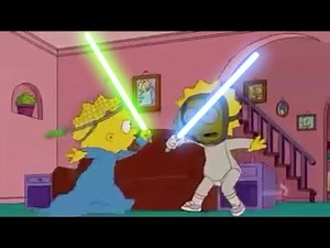 Simpsons with Lightsabers Episode 2