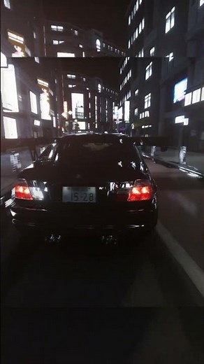 BMW Drift trought Fukuoka (Realistic Graphics)