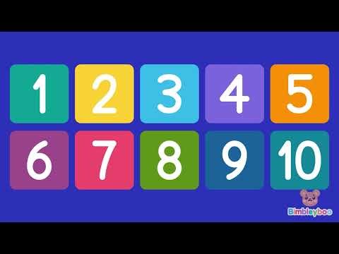 Ten Little Numbers Song | Learn Numbers 1 to 10 | Fun Counting Song for Babies & Kids | Bimbleyboo