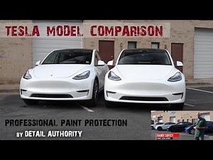 Tesla model Y - XPEL Ultimate Plus vs Xpel Stealth Paint Protection Comparison - by Detail Authority