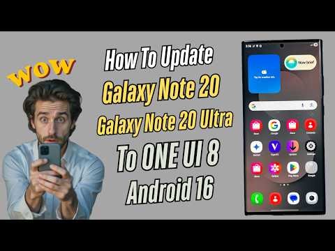 How To GET ONE UI 8 Android 16 ON Galaxy Note 20 Series #trending #techlover #viral #tutorial
