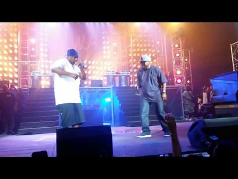 Ice Cube & WC Crip Walk Straight Outta Compton movie set