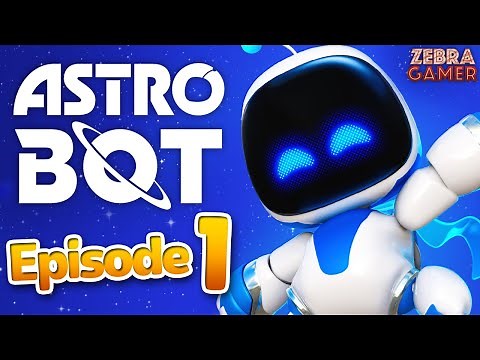 Astro Bot Gameplay Walkthrough Part 1 - Gorilla Nebula 100%!
