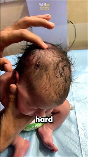 The Secret Of Newborn Skulls⁉️😱 #baby #medical #science