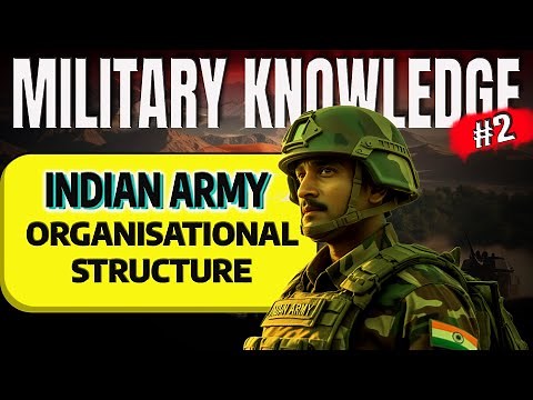 Organisational Structure of Indian Army: Full Breakdown (SSB & Defence Exams)#ssbinterview #cds