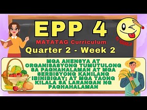 EPP 4 MATATAG Curriculum Quarter 2 - Week 2 (Lesson Slides)