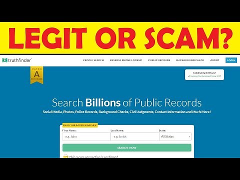 TruthFinder Reviews - Is TruthFinder.com Legit or a Scam?