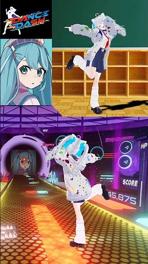 『アンテナ39』VRダンスゲームで踊ってみた #初音ミク#DanceDash
