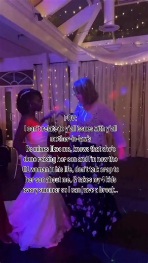 My husband’s mother is aware that she comes first in her husband‘s life, NOT MY HUSBANDS! We built our marriage on a foundation where everyone knows their place. The best part of it all is that shes been married 44 years & shes the 1 that told me that this is how it should be. So when it comes to those conversations about how crappy mother-in-laws are… I can’t relate! I LOVE MINE TO LIFE 🥺♥️ | Rose Miller