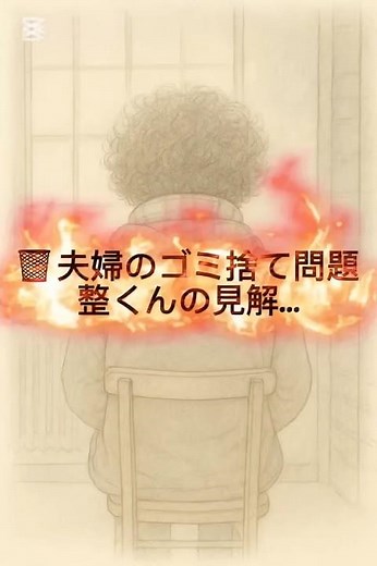 【整くんの名言】夫婦のゴミ捨て問題、深すぎる…🤭｜ミステリと言う勿れ 第1話より