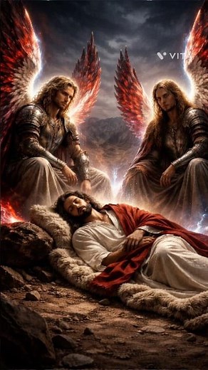 How Was Jesus Protected When He Slept Among His Enemies? #angel #jesus