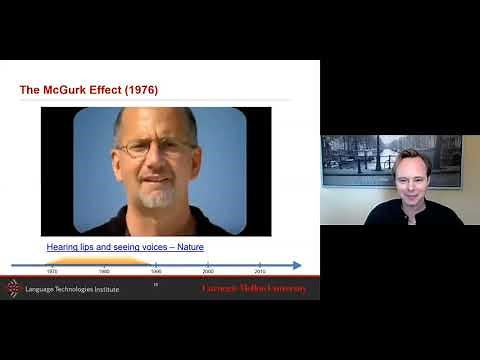 Lecture 1.1: Introduction (Multimodal Machine Learning, Carnegie Mellon University)